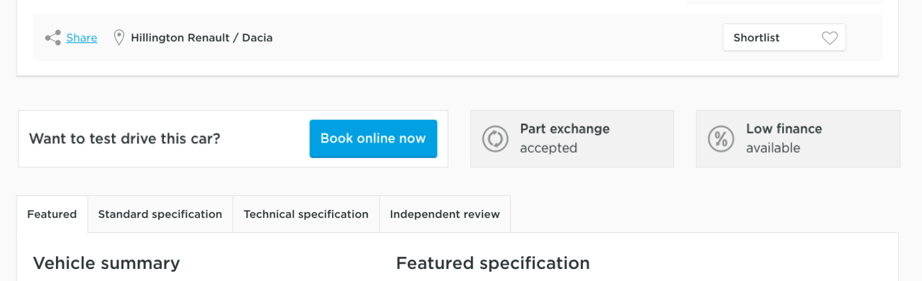 Our MVP booking feature